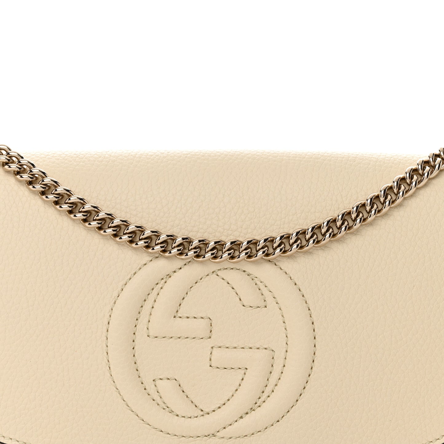 Cellarius Calfskin Medium Soho Flap Crossbody Ivoire