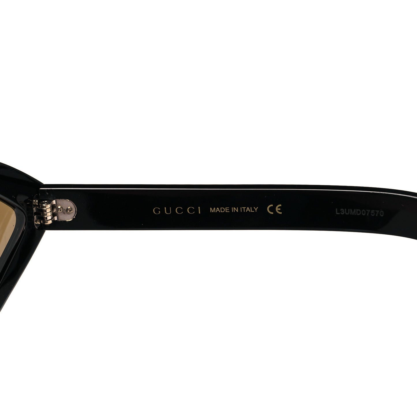 Acetate Geometric Sunglasses GG0496S Black