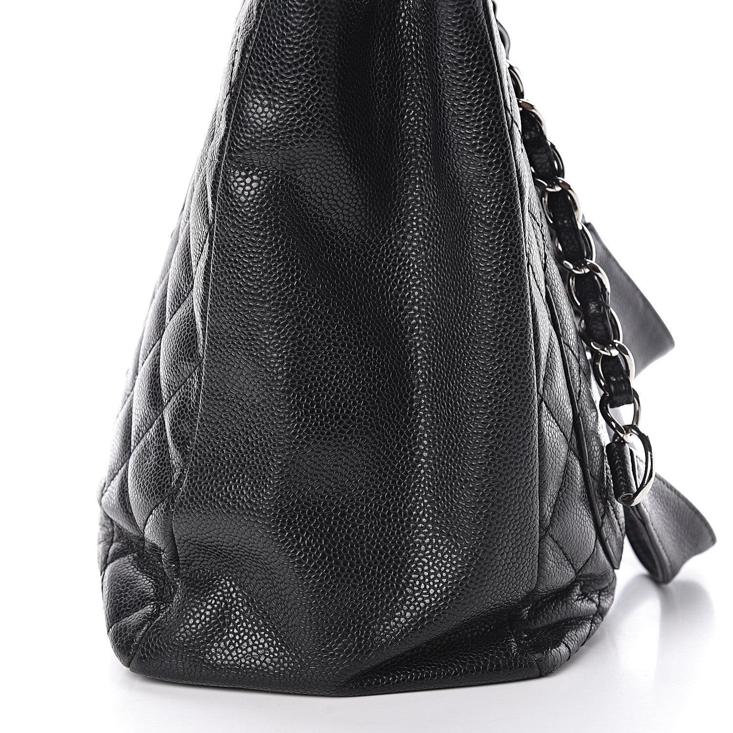 Chanel Caviar Quilted Grand Shopping Tote GST Black 23 of 24