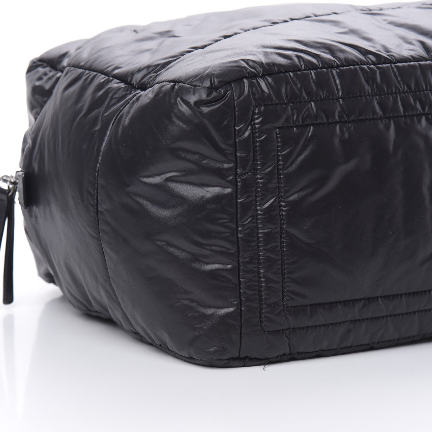 Chanel Nylon Quilted Large Coco Cocoon Tote Black 9 of 11