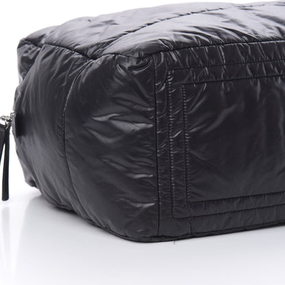 Chanel Nylon Quilted Large Coco Cocoon Tote Black 9 of 11