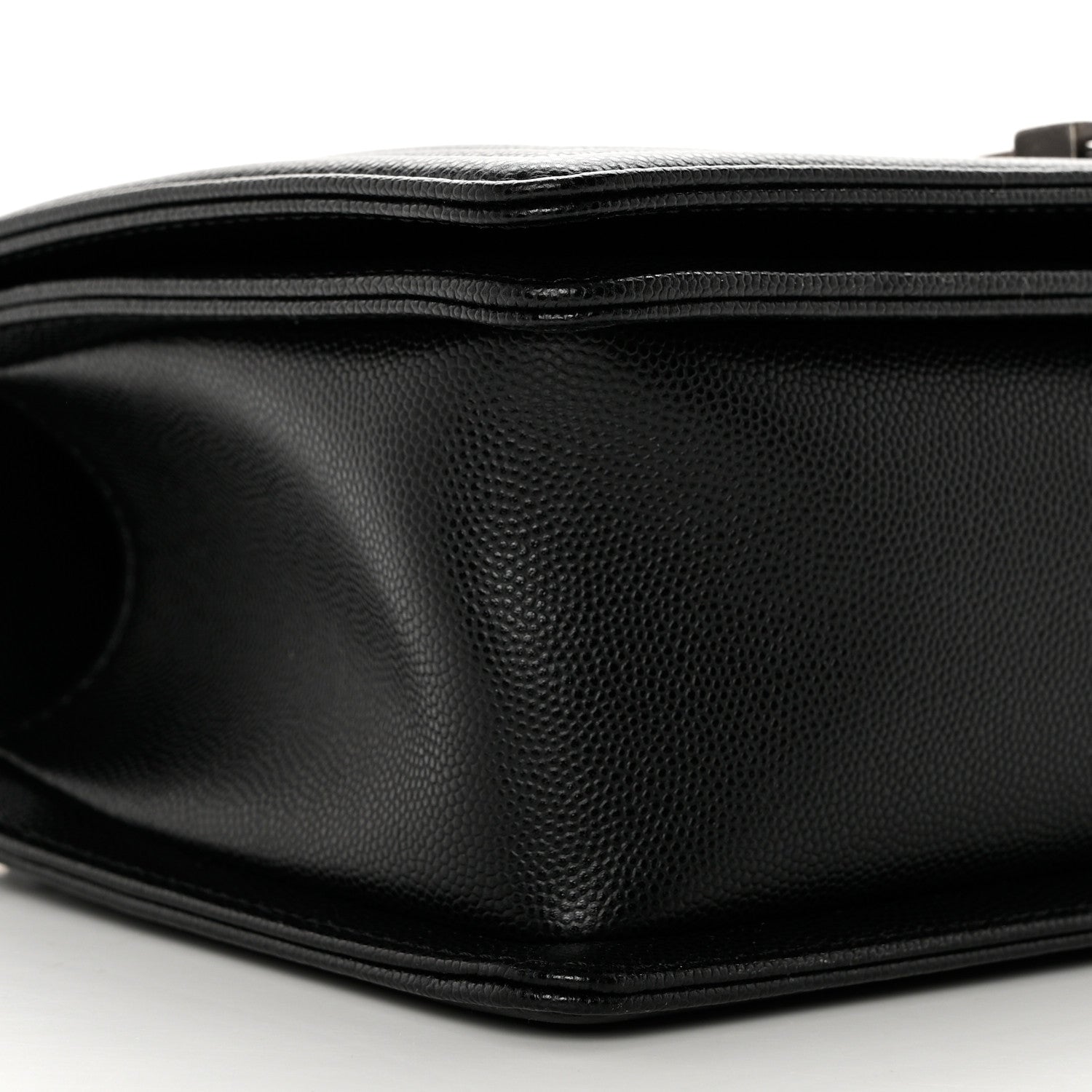 Chanel Caviar Quilted Medium Boy Flap Black 8 of 9