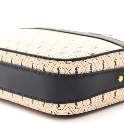 Saint Laurent Canvas Smooth Calfskin Le Monogramme Camera Bag Beige 9 of 9