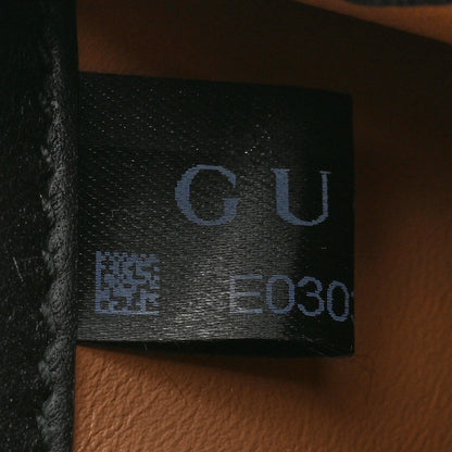 Gucci Calfskin Rajah Broadway Envelope Clutch Black 6 of 7