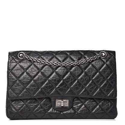 Chanel Aged Calfskin Quilted 2.55 Reissue 226 Flap Black 1 of 15