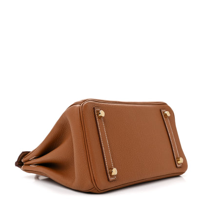 Hermes Togo Birkin 25 Gold 4 of 12