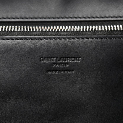 Saint Laurent Raffia Panier Bag Black 6 of 11