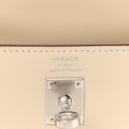 Hermes Swift Colormatic Kelly Retourne 25 Nata Cuivre Lime Mauve Sylvestre Bleu Brume 6 of 11