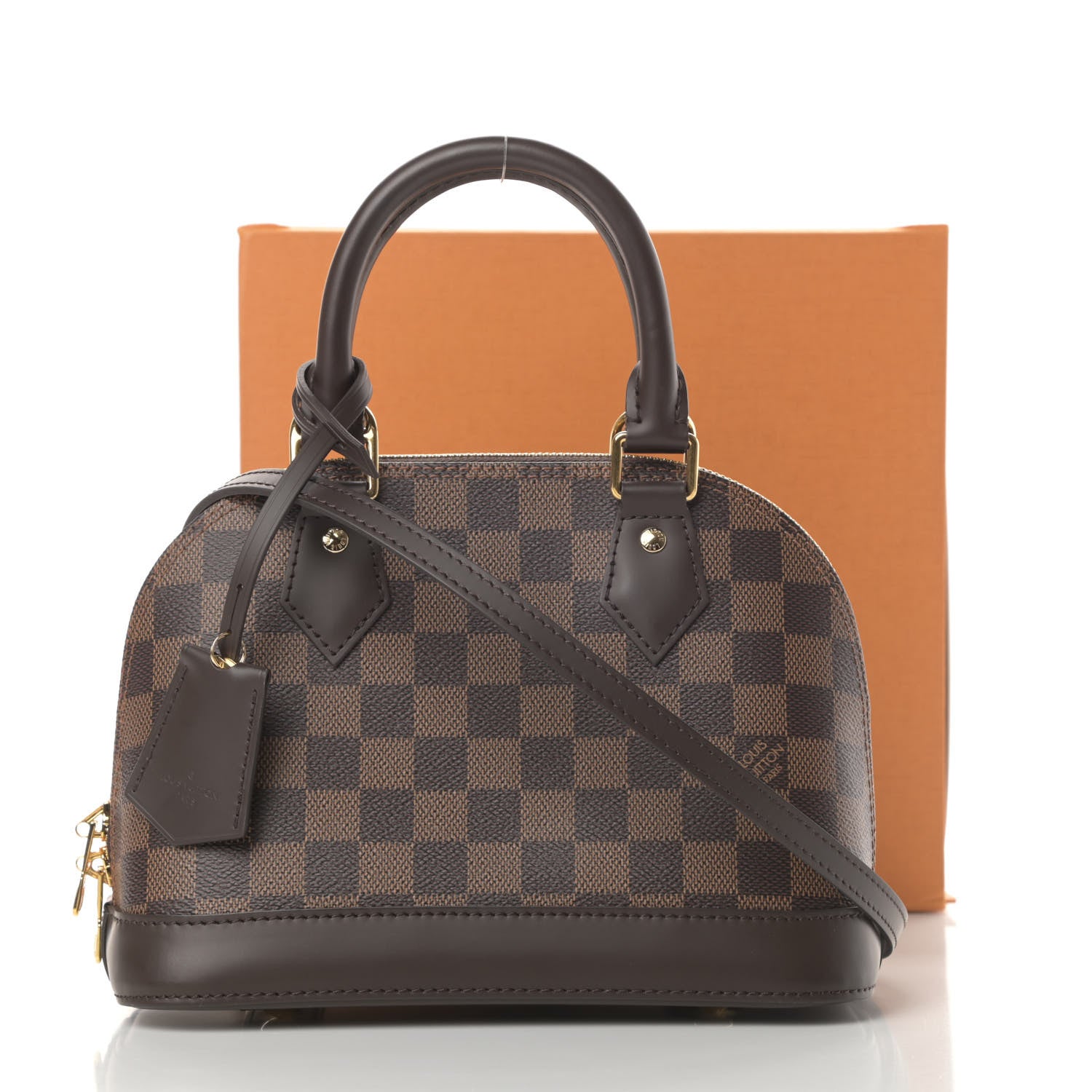 Louis Vuitton Damier Ebene Alma BB 11 of 11