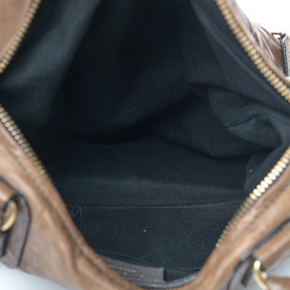 Givenchy Tumbled Sheepskin Medium Pandora Charcoal 5 of 11