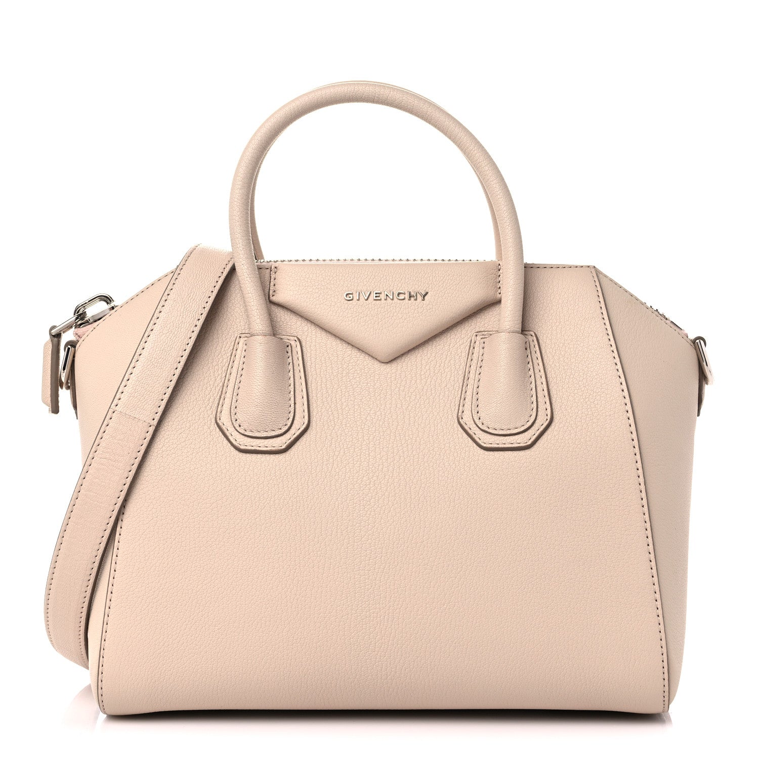 Givenchy Sugar Goatskin Small Antigona Nude Pink 1 of 12