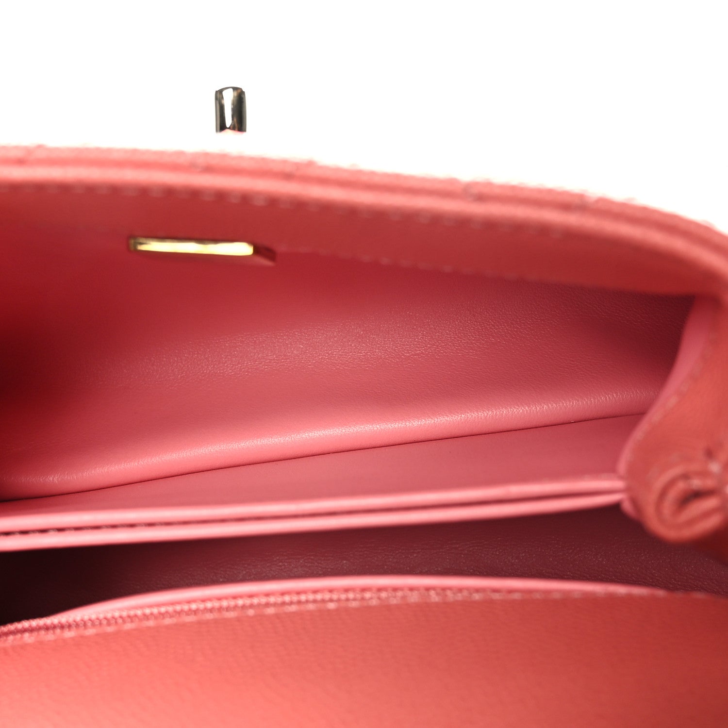 Chanel Caviar Quilted Extra Mini Coco Handle Flap Pink 5 of 10