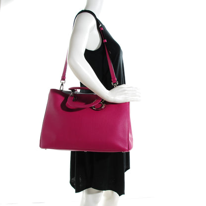 Christian Dior Bullcalf Medium Diorissimo Toxic Purple 3 of 9