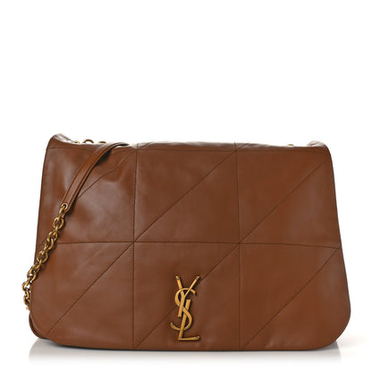 Saint Laurent Lambskin Matelasse Monogram Large Jamie 4.3 Light Fox 1 of 8