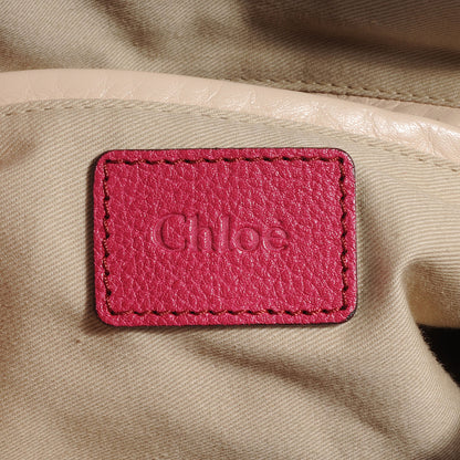 Chloe Calfskin Medium Paraty Cyclamen 6 of 8