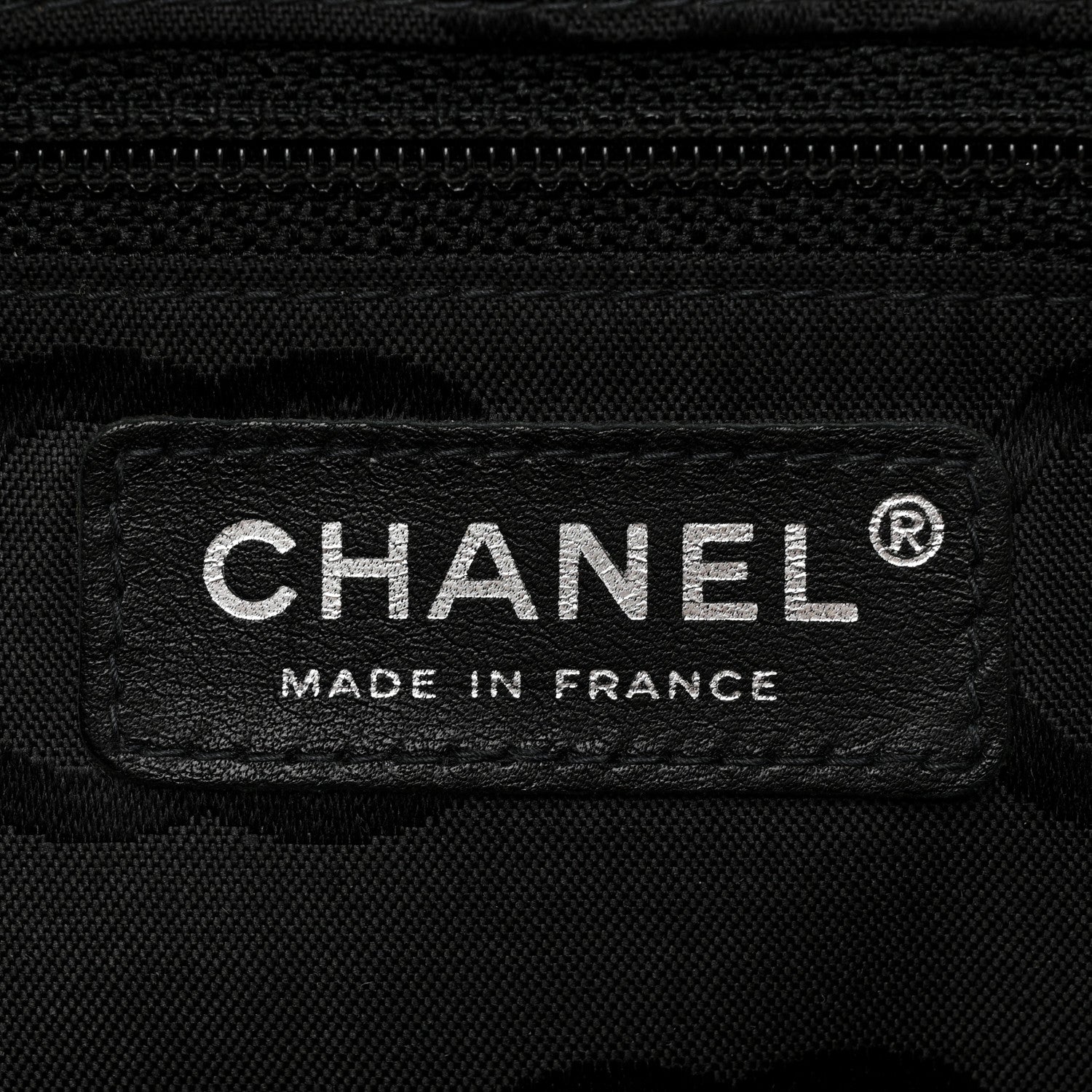 Chanel Calfskin Quilted Large Cambon Bowler Beige Black 6 of 16