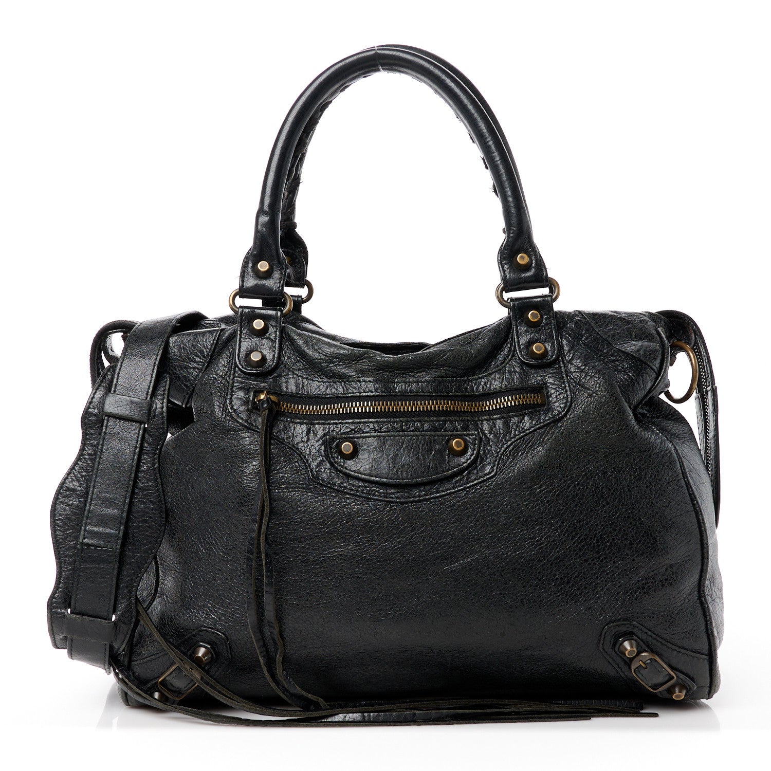 Balenciaga Agneau Classic Hardware Velo Black 1 of 11