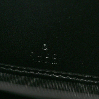 Gucci Calfskin Matelasse GG Marmont Zip Around Organizer Wallet Black 7 of 9