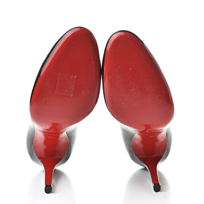 Christian Louboutin Patent New Simple 120 Pumps 38 Black 5 of 13