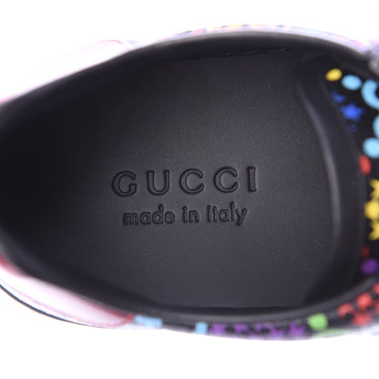 Gucci GG Supreme Monogram Psychedelic Mens Ace Sneakers 7 Black Multicolor 7 of 8