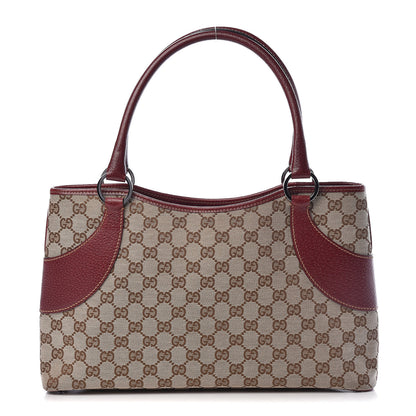 Gucci Monogram Shoulder Bag Red 1 of 10