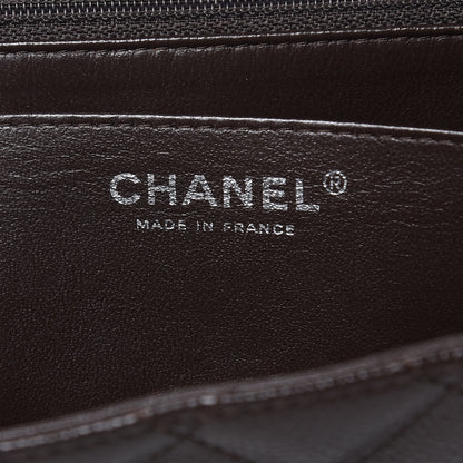 Chanel Caviar Quilted Jumbo Single Flap Dark Brown 6 of 16
