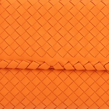 Bottega Veneta Nappa Intrecciato Baby Olimpia Shoulder Bag Orange 9 of 11