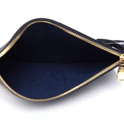 Louis Vuitton Empreinte Monogram Giant Neverfull MM Pochette Black 5 of 5