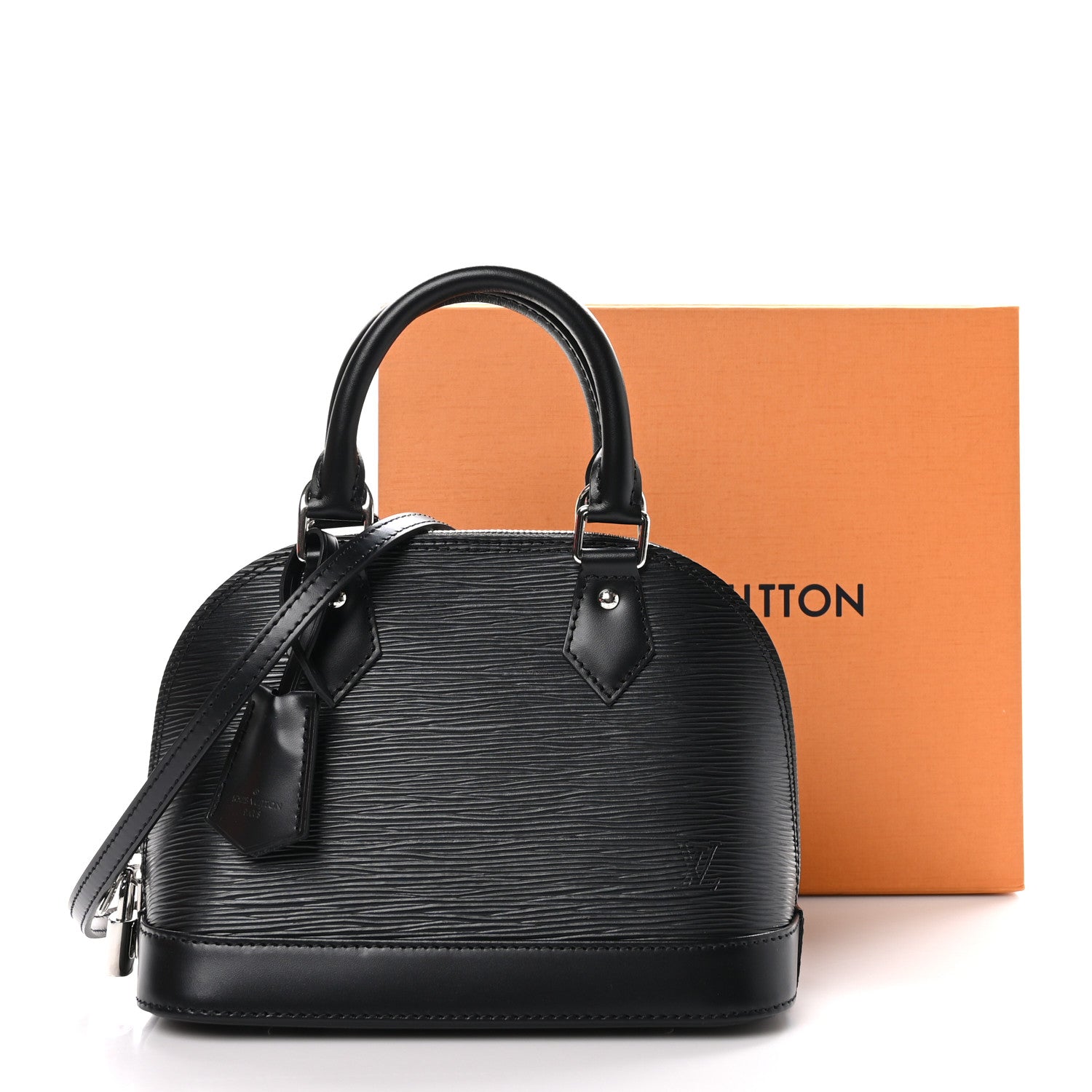 Louis Vuitton Epi Alma BB Black 10 of 10