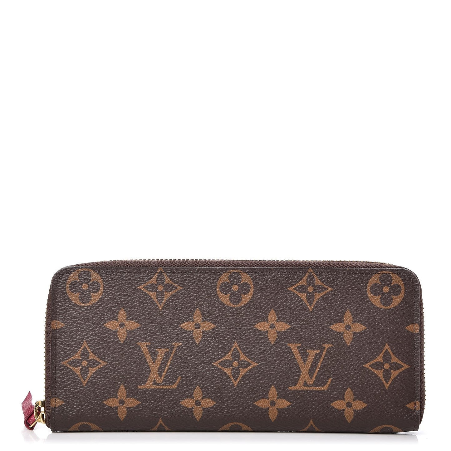 Monogram Clemence Wallet Fuchsia