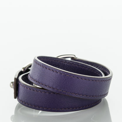 Hermes Swift Baby Pavane Double Tour Bracelet XS Iris 3 of 6