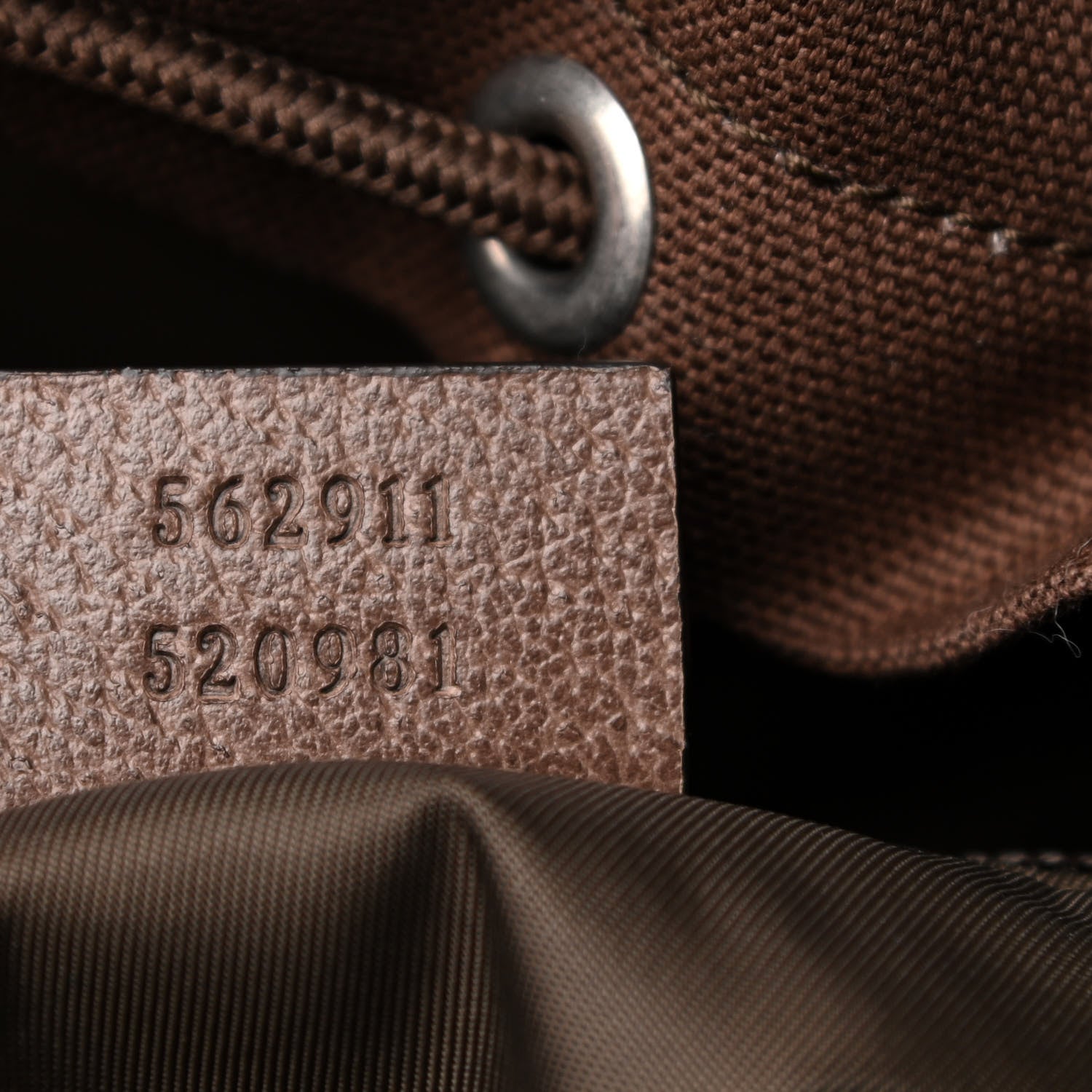 Gucci Velvet Jacquard Tapestry Script Logo Large Double Pocket Backpack Green Multicolor 9 of 12