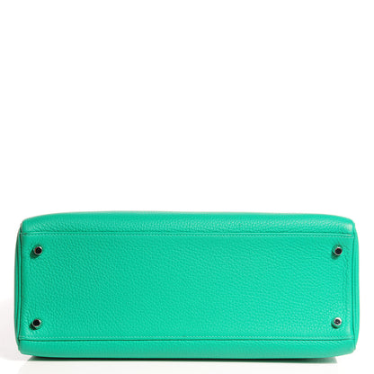 Hermes Taurillon Clemence Kelly Retourne 35 Menthe 6 of 24