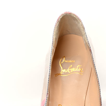 Christian Louboutin Loubi Kraft PVC Ballalla Flats 36.5 Multi 8 of 8