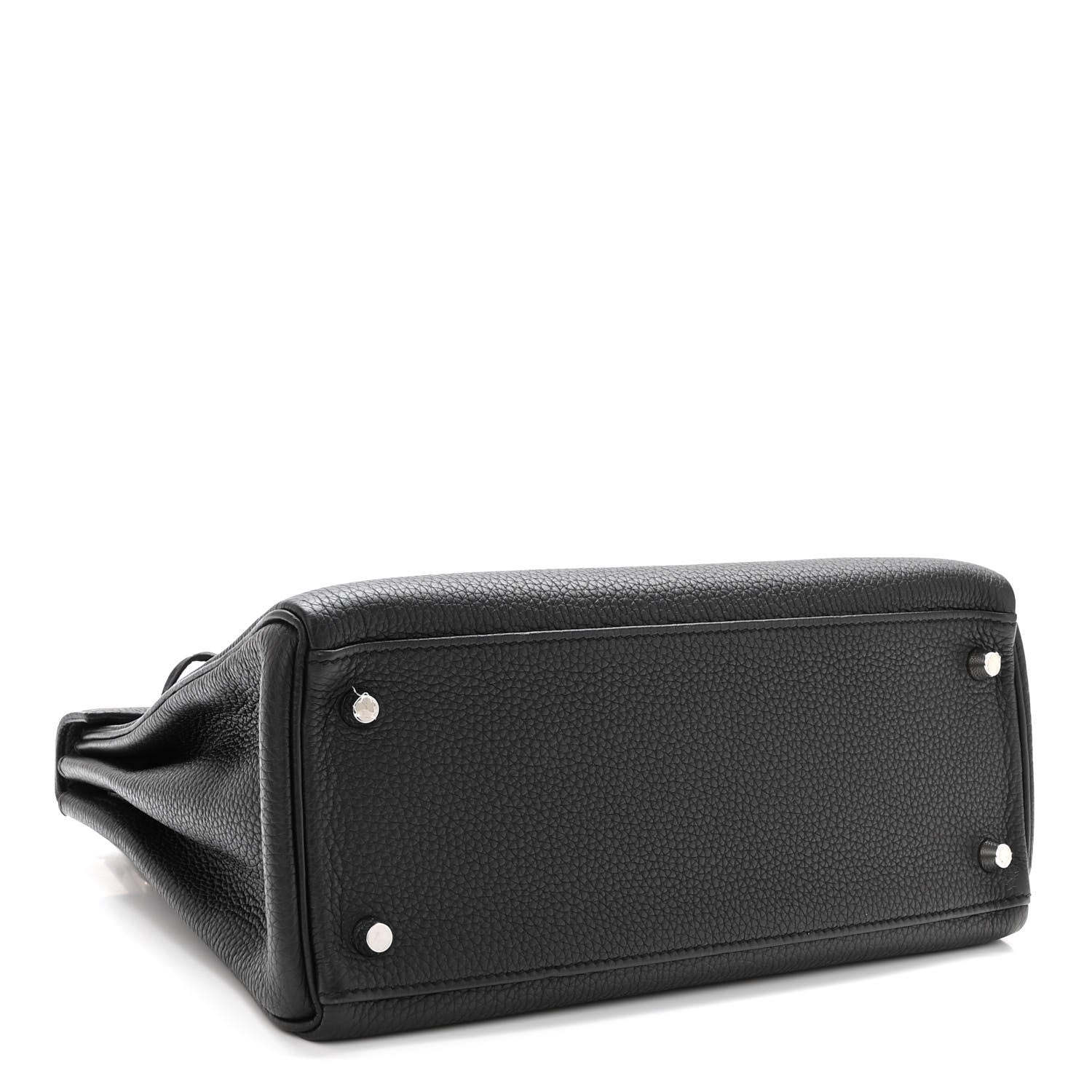 Hermes Togo Kelly Retourne 28 Black 4 of 12