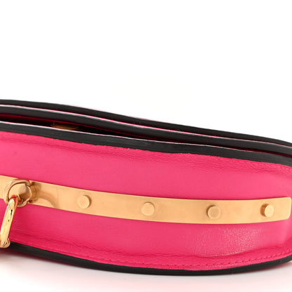 Chloe Calfskin Small Nile Bracelet Minaudiere Bag Fuchsia Rose 11 of 11
