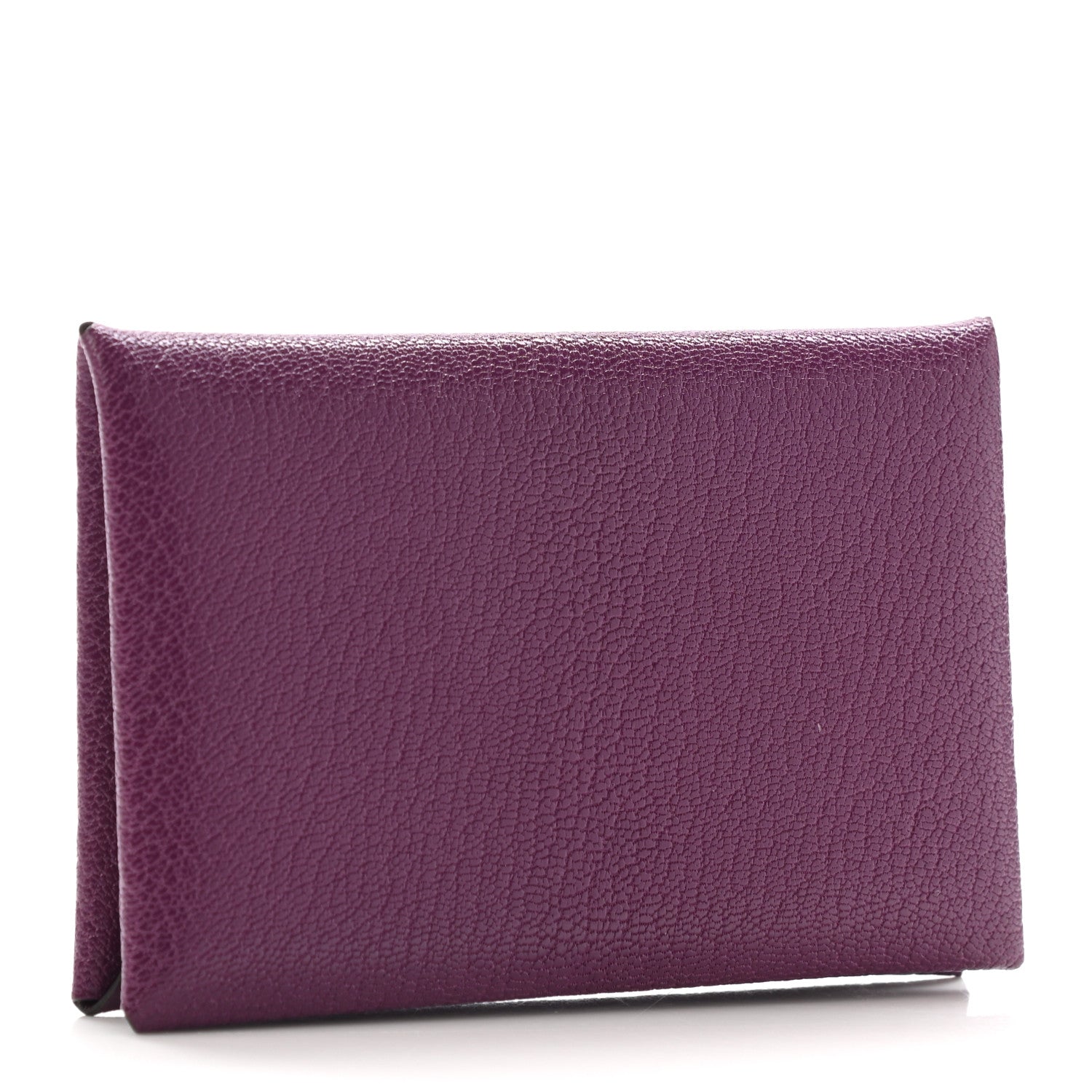 Hermes Chevre Mysore Calvi Card Case Anemone 3 of 6