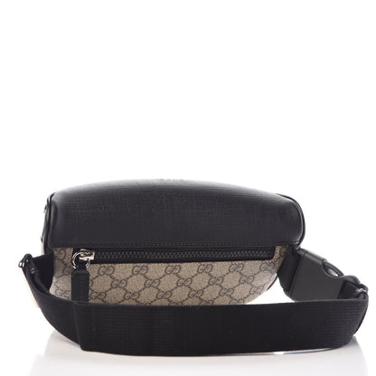 Gucci GG Supreme Monogram Belt Bag Black 4 of 8