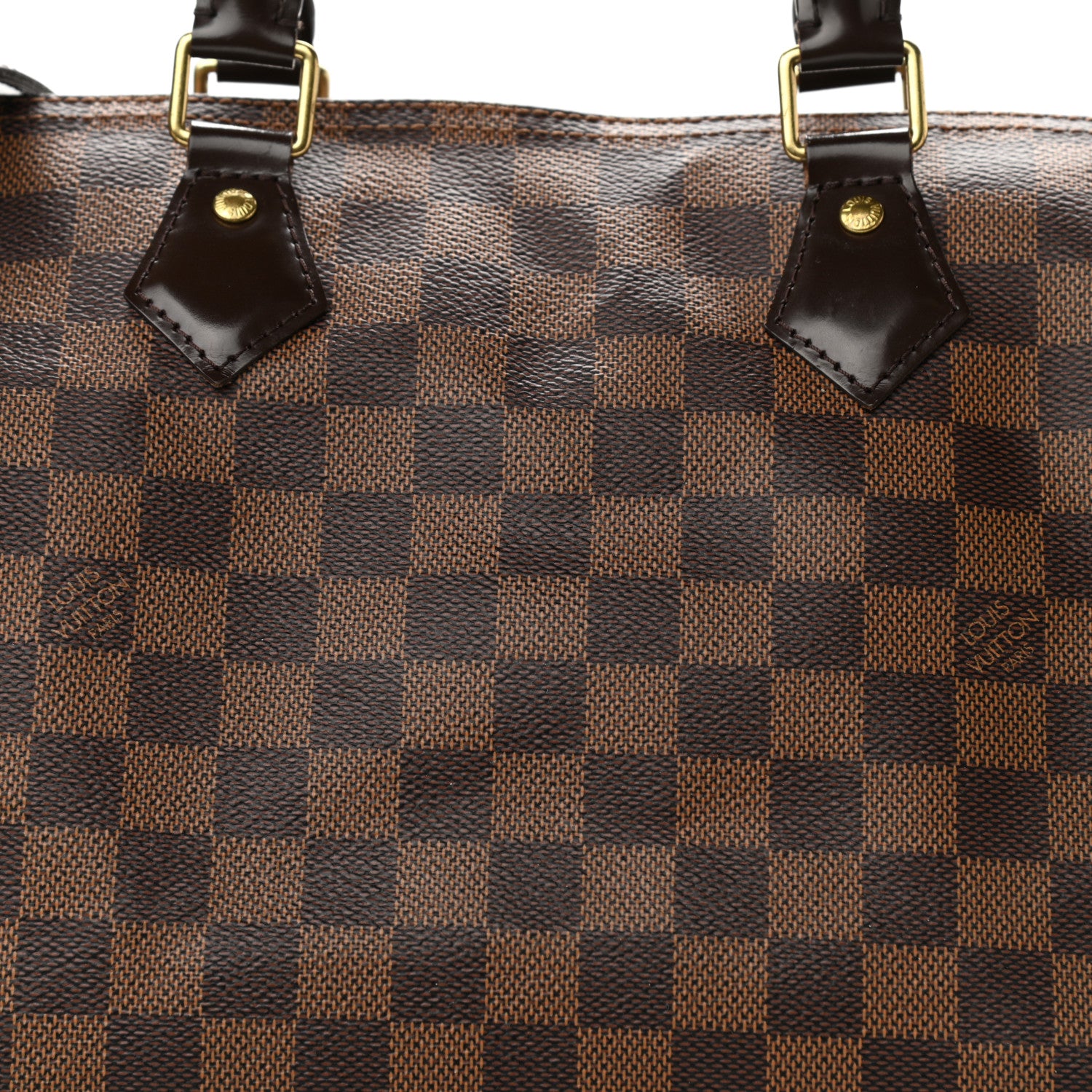 Louis Vuitton Damier Ebene Speedy Bandouliere 35 8 of 10