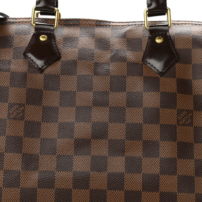 Louis Vuitton Damier Ebene Speedy Bandouliere 35 8 of 10