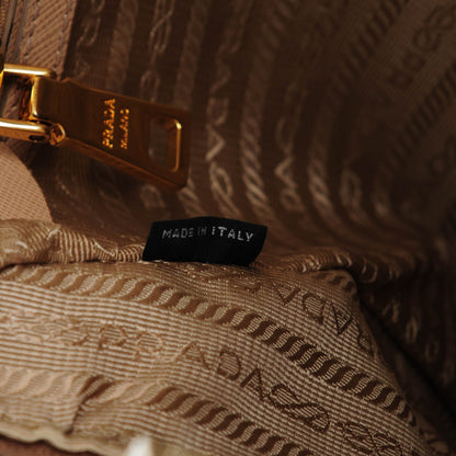 Prada Saffiano Lux Bowler Sabbia 7 of 8