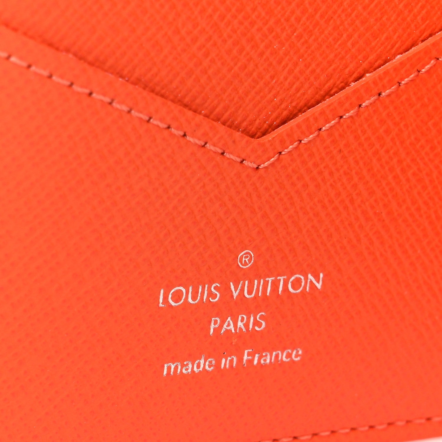 Louis Vuitton Taigarama Passport Cover Orange 6 of 6