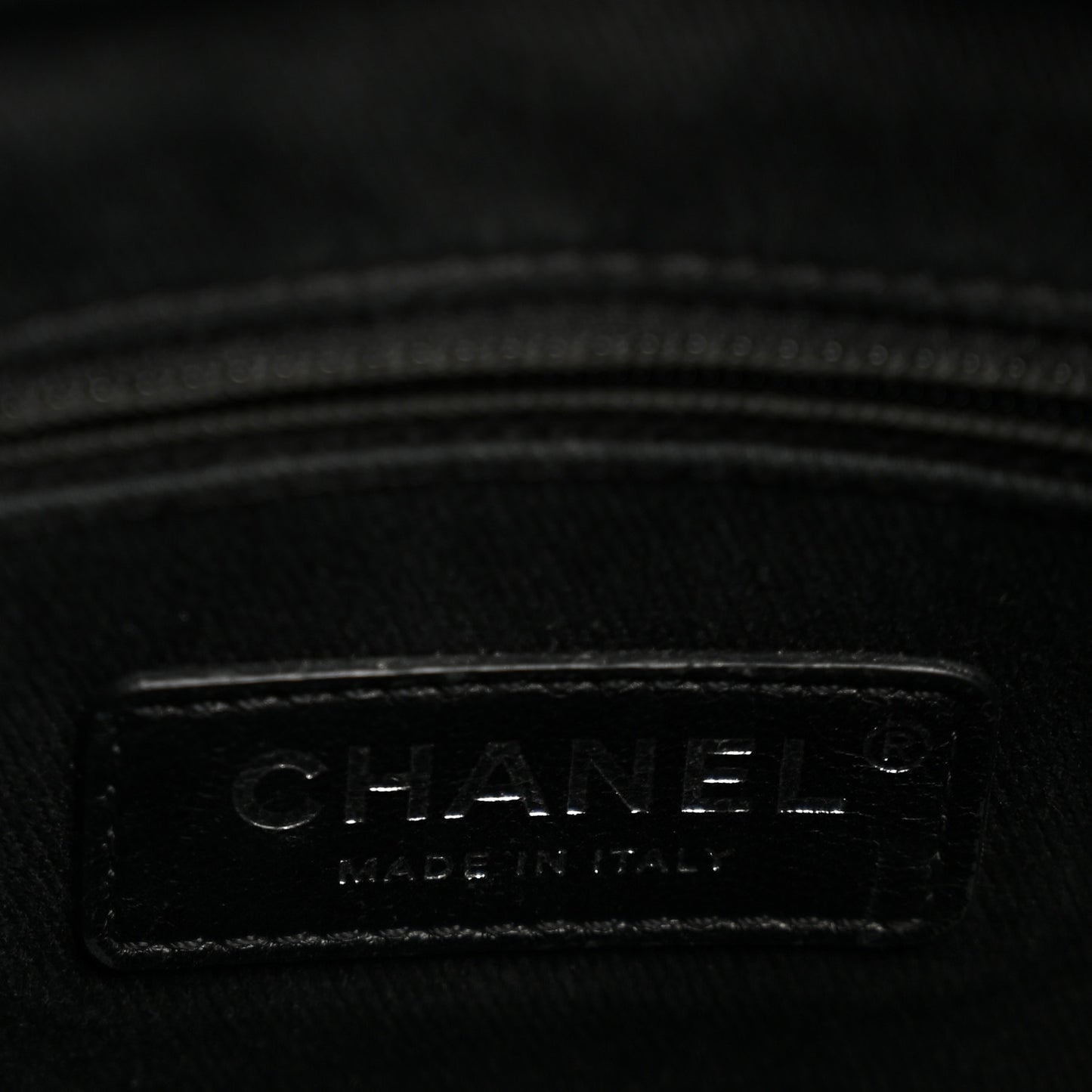 Canvas Deauville Drawstring Bucket Bag Black