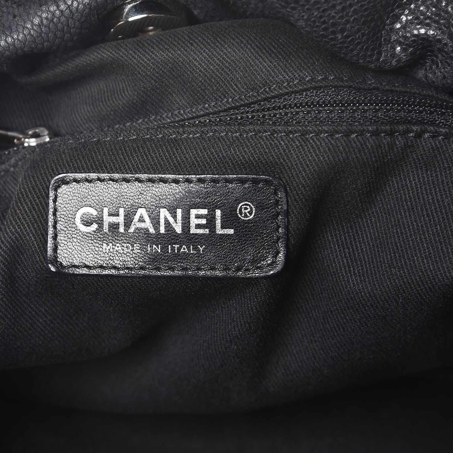 Chanel Caviar 31 Drawstring Tote Black 7 of 11