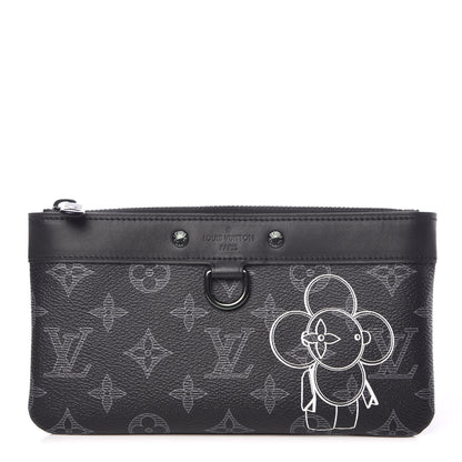 Louis Vuitton Monogram Eclipse Vivienne Pochette Apollo PM 1 of 7
