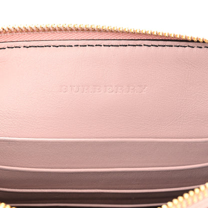 Burberry House Check Derby Peyton Crossbody Clutch Bag Pale Orchid 5 of 8