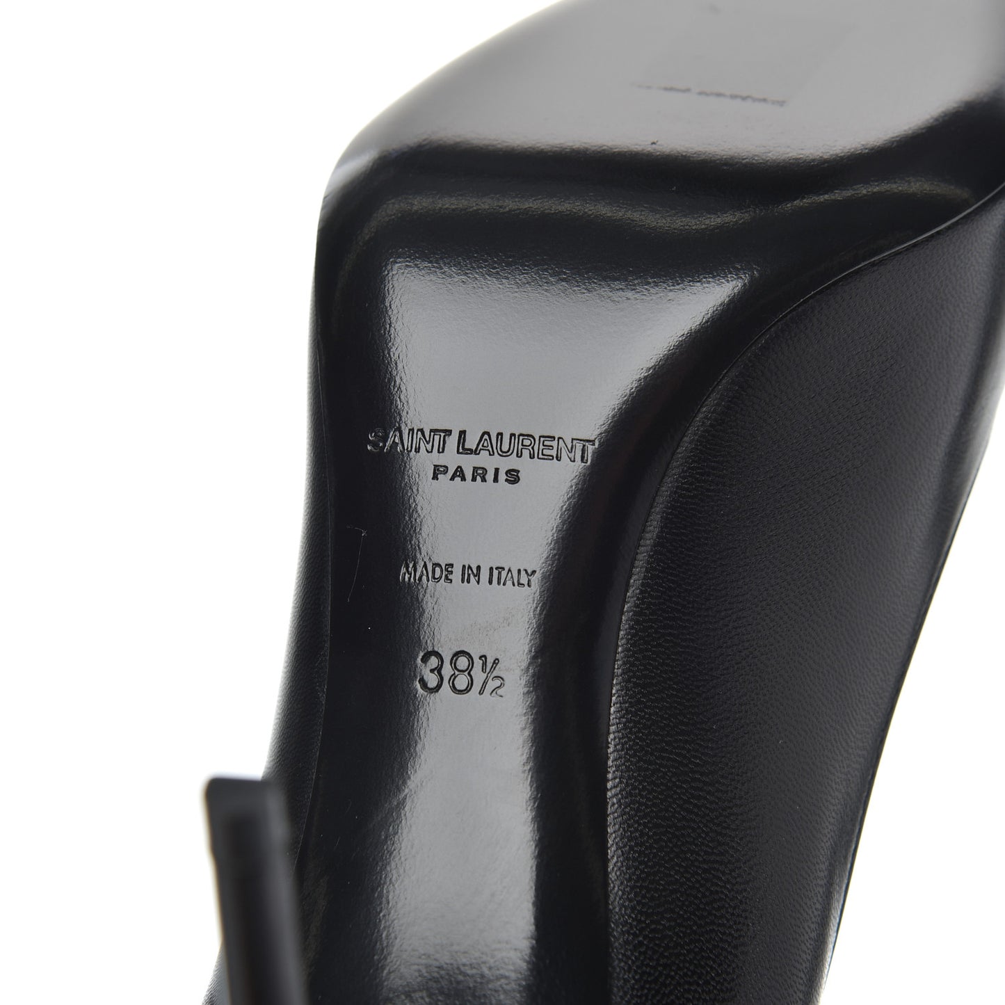 Calfskin Zoe 85 Pumps 38.5 Black