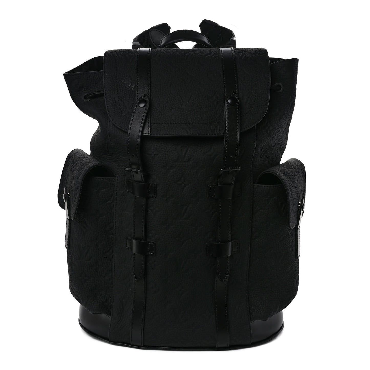 Taurillon Monogram Christopher MM Backpack Black