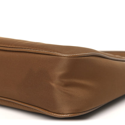 Prada Re-Nylon Saffiano Mini Re-Edition 2005 Bag Brandy 9 of 9