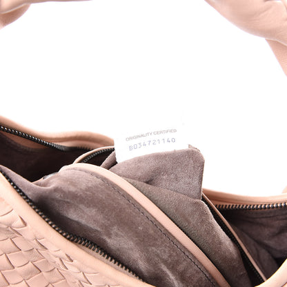 Bottega Veneta Nappa Intrecciato Medium Veneta Hobo Flamingo 8 of 9